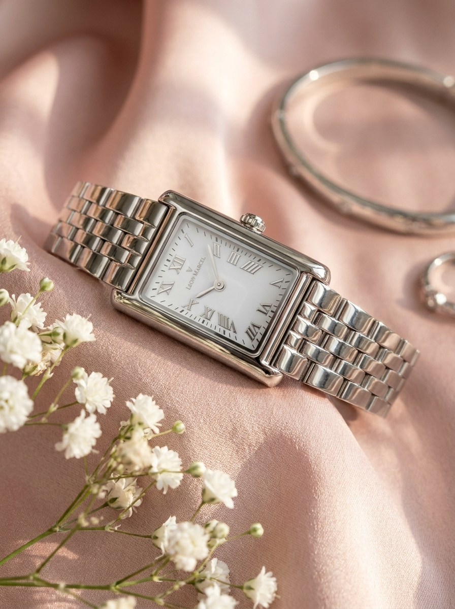 Julien Marcel Silver Watch